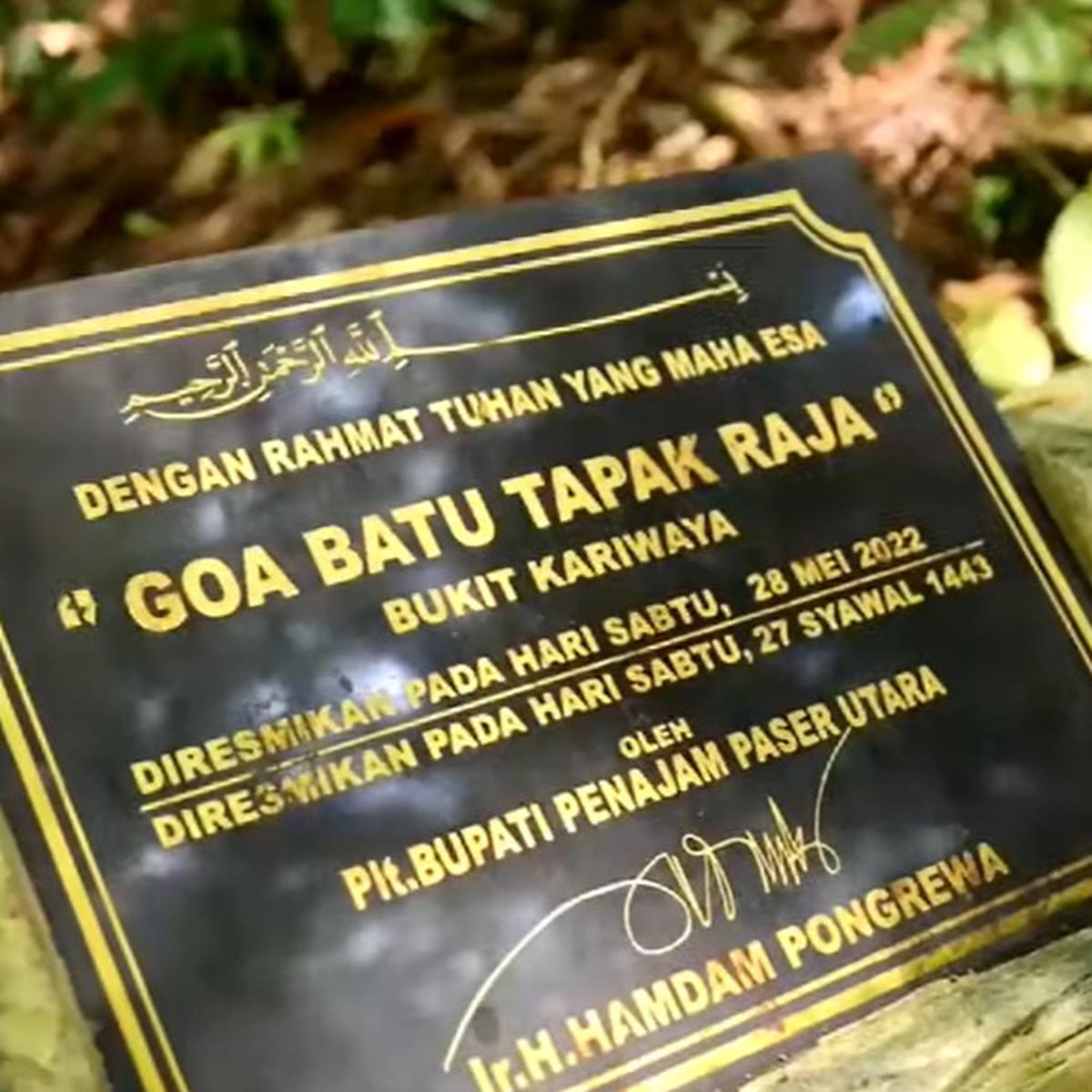 Goa Batu Tapak Raja IKN