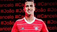 Joao Cancelo resmi dipinjamkan Manchester City ke Bayern Munchen dengan opsi pembelian tetap di akhir musim (twitter/Bayern Munchen)