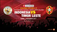 Prediksi Indonesia Vs Timor Leste (Liputan6.com/Trie yas)