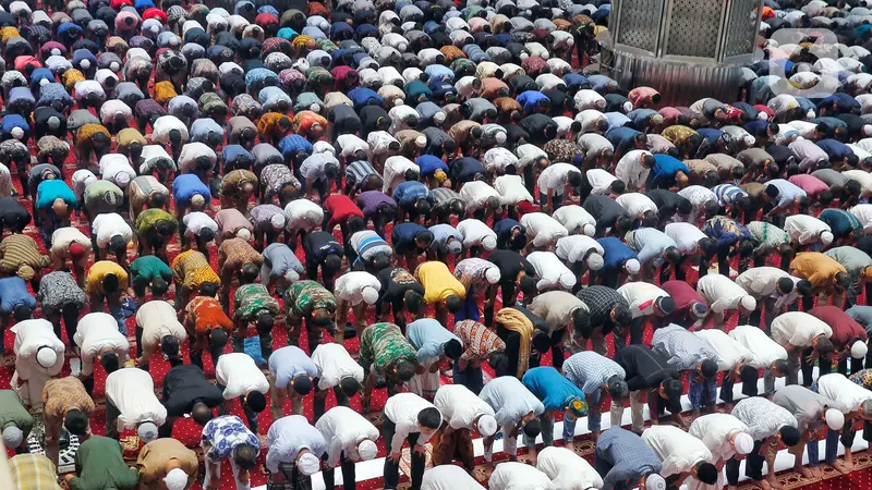 Shalot Jumat Pertama Ramadhan Di Masjid Istiqlal