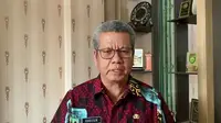 Kepala Dinas Kesehatan Kalimantan Barat Harisson mengatakan hasil uji laboratorium swab terhadap pasien pertama positif Covid-19 di Kalbar sudah dinyatakan negatif. (Foto: Liputan6.com/Aceng Mukaram)