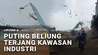 Puting Beliung Terjang Kawasan Industri
