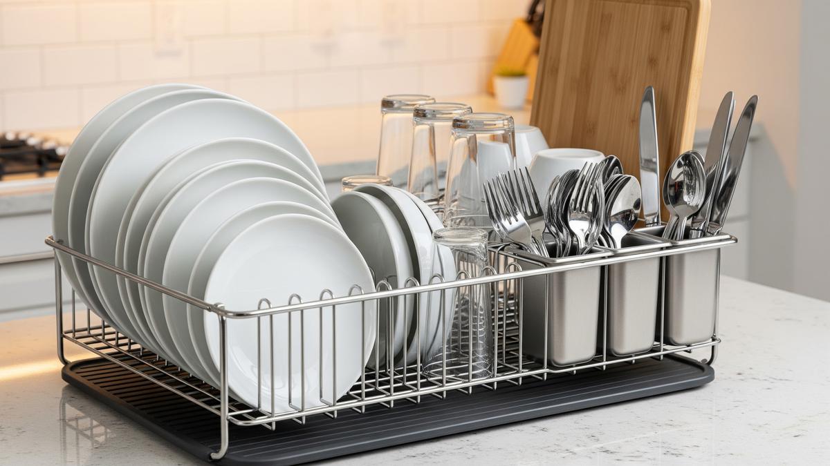 7 Trik Menata Rak Piring Biar Cepat Kering dan Tidak Bau: Dapur Rapi, Higienis, dan Bebas Apek