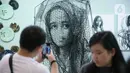 Dari jumlah tersebut, terdapat 40 galeri seni yang berasal dari Indonesia dan 28 lainnya berasal dari seniman berbagai negara seperti Malaysia, Singapura, Thailand, Vietnam, Taiwan, Korea Selatan, China, Jepang, Rusia, Moscow, dan Australia. (Liputan6.com/Faizal Fanani)