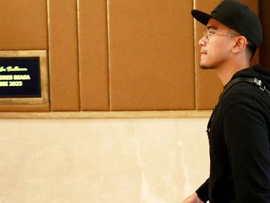 Direktur Utama Persis Solo, Kaesang Pangarep menghadiri acara pembukaan Kongres Biasa PSSI 2023 di Holten Sultan, Jakarta, Minggu (15/1/2023). (Bola.com/M Iqbal Ichsan)