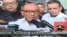 Ketua Dewan Pembina Partai Golkar, Abu Rizal Bakrie mengimbau Setia Novanto mengikuti prosedur hukum yang berlaku.