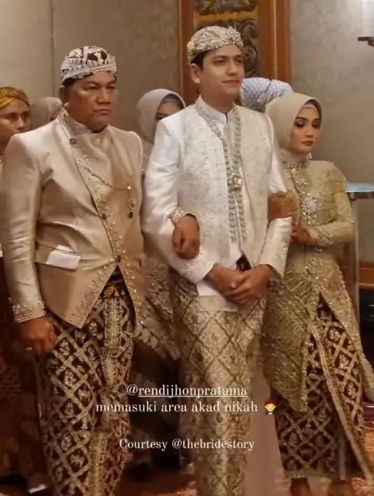 6 Momen Haru Pernikahan Glenca Chysara dan Rendi Jhon, Seminggu Setelah Ibunda Meninggal (IG/bridestory)