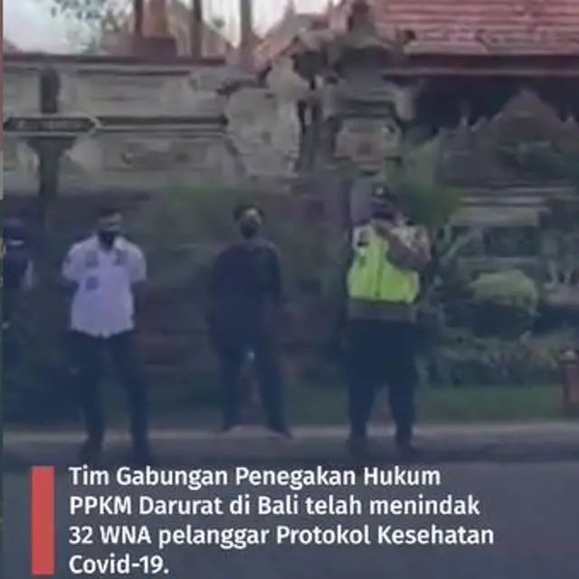 Puluhan WNA di Bali Langgar Prokes, Ada yang Didenda dan Dideportasi