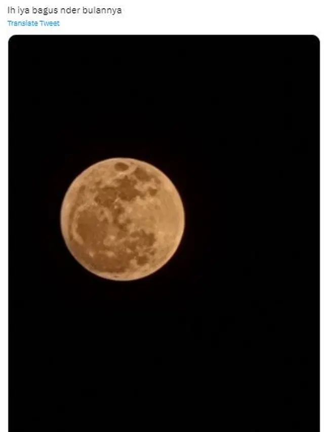7 Potret Indahnya Supermoon Bidikan Warganet
