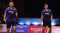 Leo Rolly Carnando/Daniel Marthin tampil di Thailand Open 2021. (BWF Limited Acces)