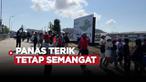 Berita video, cuaca panas terik tidak menyurutkan Antusiasme di MotoGP Mandalika 2023.