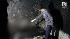 Seorang nenek tewas terpanggang di kamarnya sendiri akibat lilin yang jatuh membakar kasur.