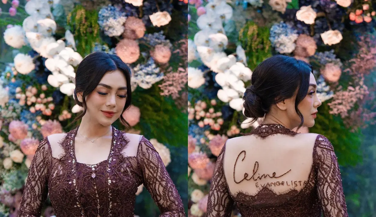 Celine Evangelista menjadi salah satu selebriti yang kerap tampil berkebaya. Dengan pilihan kebaya yang beragam, Celine sukses tampil memikat dan menarik perhatian.