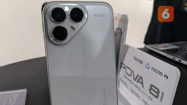 Tecno Pova 8 5G. Liputan6.com/Aisyah Mustika Zamani