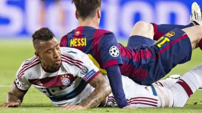 Meme Lucu Jerome Boateng di Semi Final Liga Champions 2015