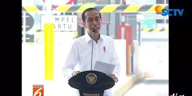 Presiden Jokowi Resmikan Tol Pandaan-Malang
