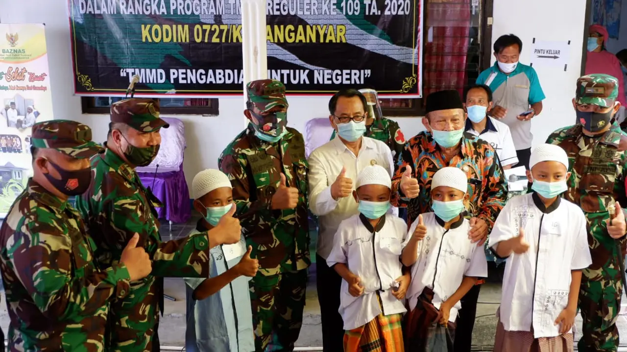 Satgas TMMD reguler ke-109 Desa Jatiwarno, Kecamatan Jatipuro, Karanganyar, Jawa Tengah