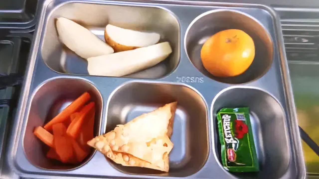Viral Menu MBG di Depok Kentang Kecil, Wortel, Keripik Pangsit dan Saus Sachet, Sekolah Lempar Bola ke SPPG
