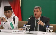 FOTO: Blak-Blakan Dubes Palestina Bicara Situasi Gaza di PBNU Sebut 39.550 Warga Gaza Tewas