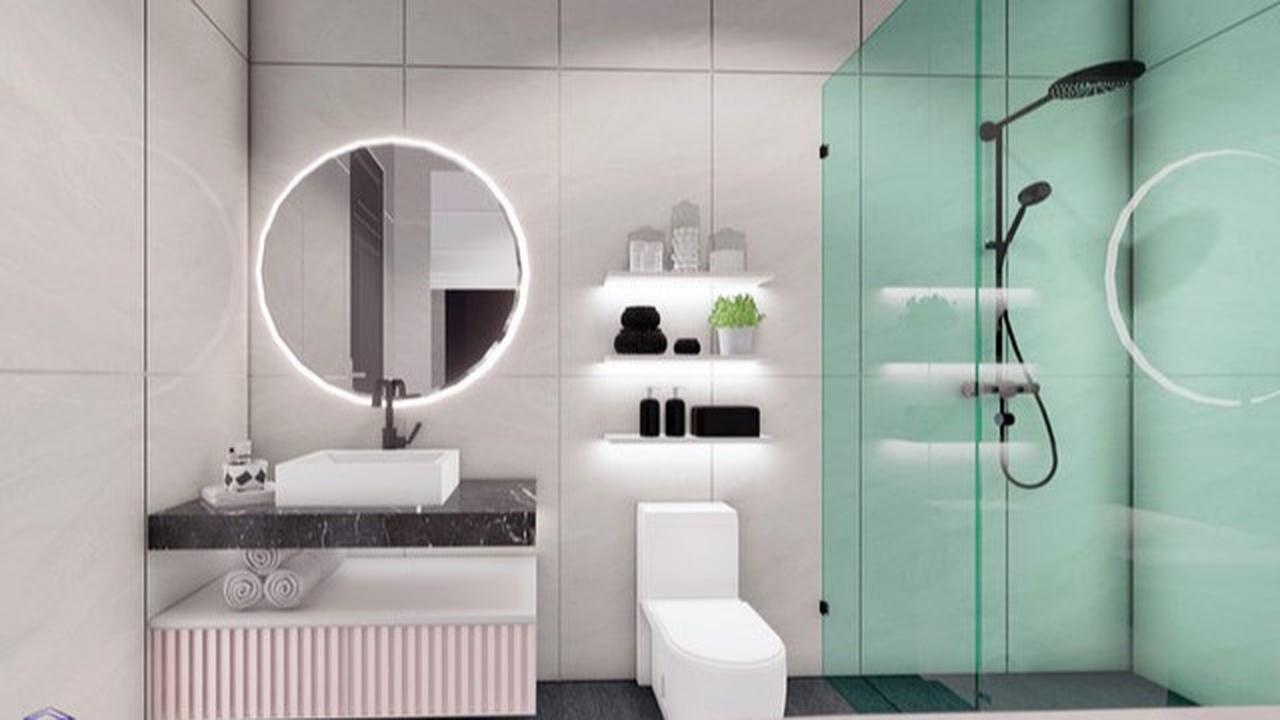 Desain Kamar Mandi Minimalis Modern Paling Favorit