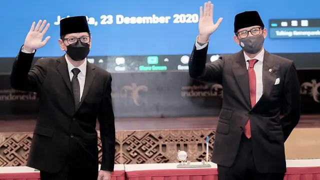 Wishnutama dan Sandiaga Uno