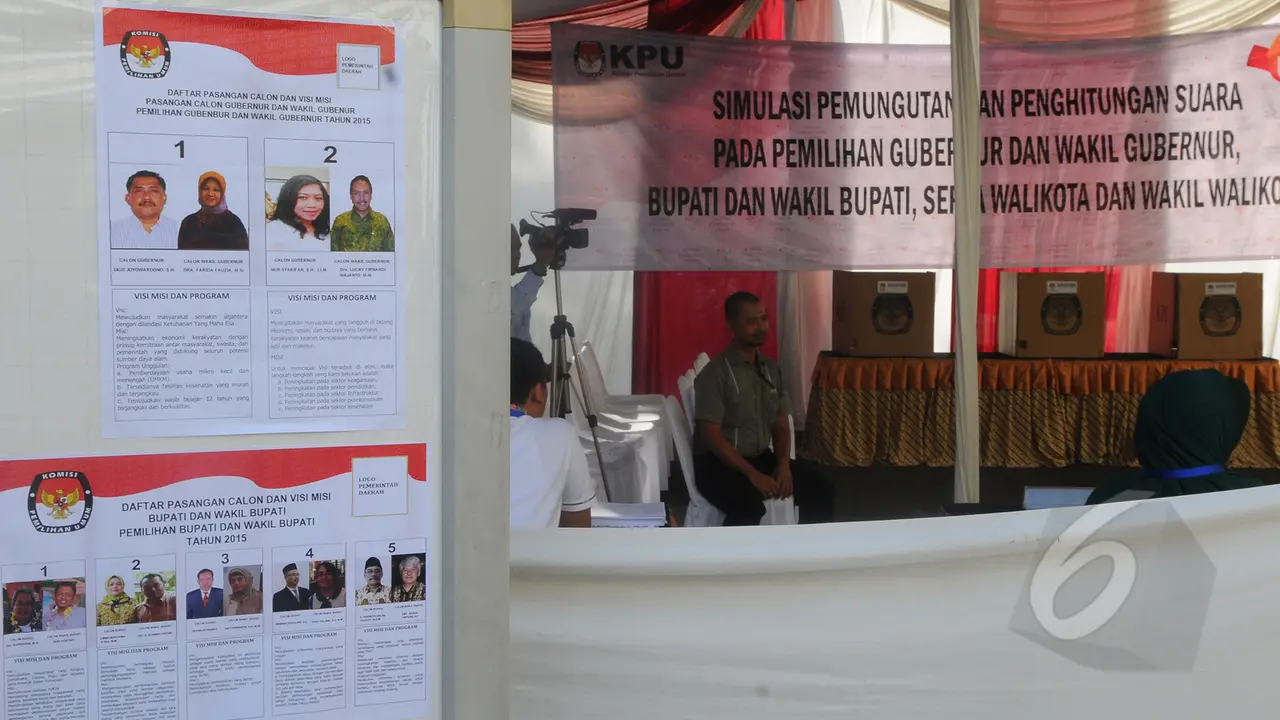 Sukseskan Pilkada 2015, KPU Gelar Simulasi Pemungutan Suara