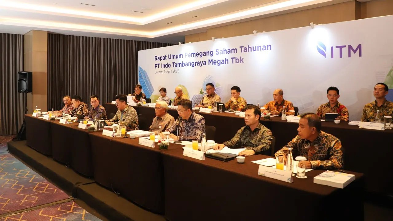 RUPST PT Indo Tambangraya Megah Tbk (ITMG) (Foto: Indo Tambangraya Megah)