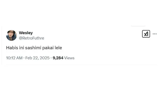 6 Cuitan Netizen Pengganti Ikan Salmon Sashimi Ini Kocak, Disebut Dampak Efisiensi