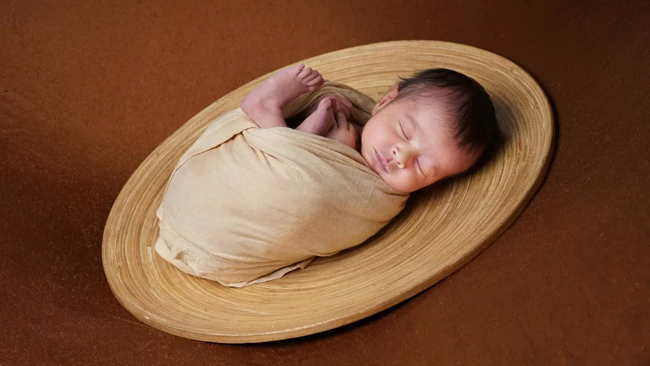 Ilustrasi bayi laki-laki