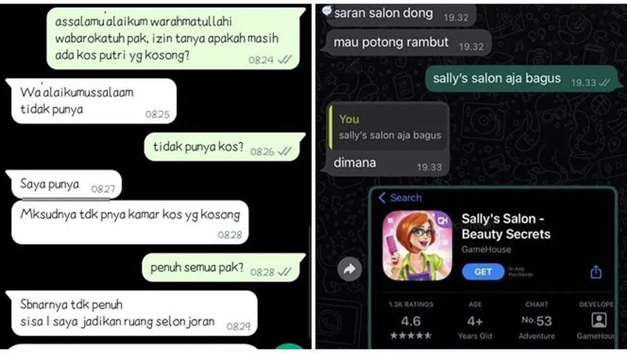 8 Chat Receh Netizen saat Dapat Pertanyaan Ini Bikin Geregetan