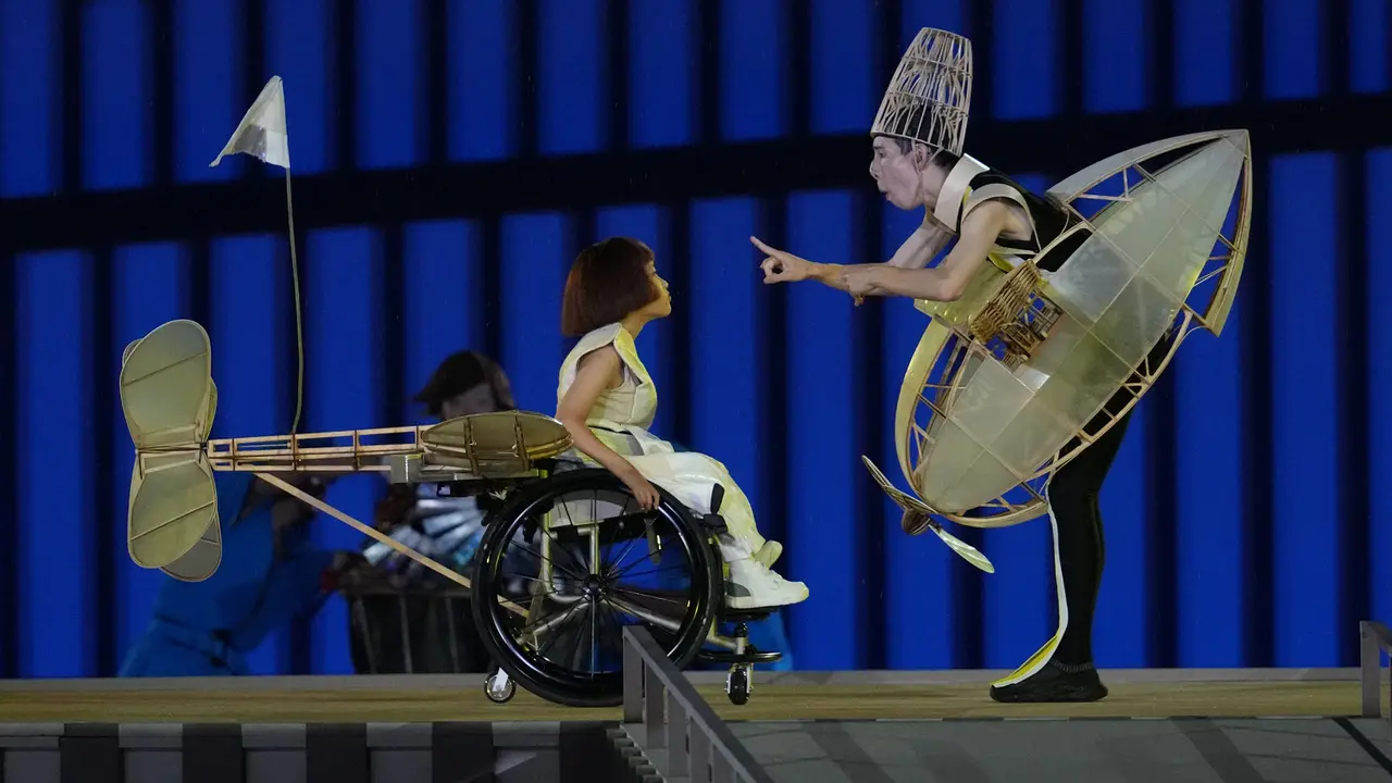 Foto: Kemeriahan Upacara Pembukaan Paralimpiade Tokyo 2020