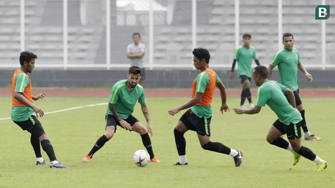 Latihan Timnas Indonesia