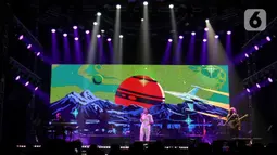 Konser 36 tahun Kla Project mengambil tajuk Aertenitas. (Liputan6.com/Herman Zakharia)
