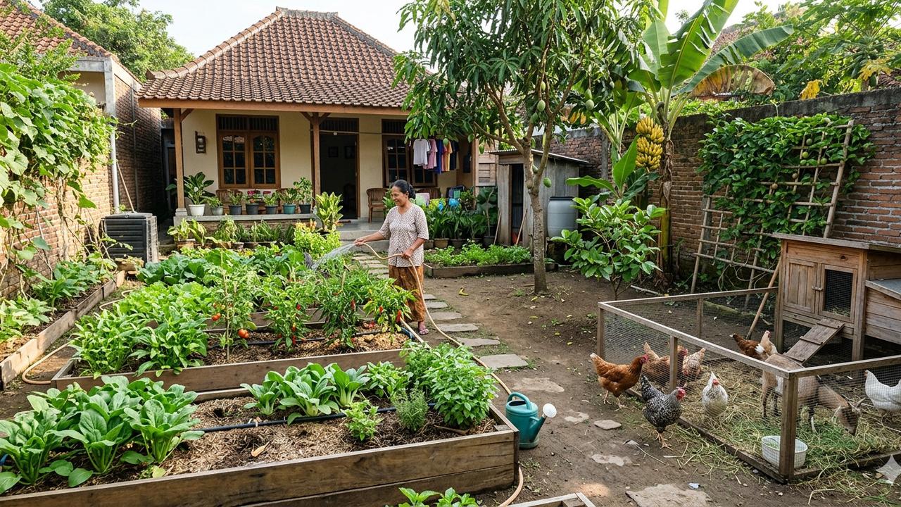 Cara Membuat Kebun Sayur di Rumah yang Tidak Diserang Ulat (AI Generated)