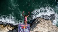 Bali mendapatkan kehormatan untuk pertama kalinya menggelar Kejuaraan Terjun Bebas Tingkat Dunia bertajuk Red Bull Cliff Diving World Series 2020. (dok. Red Bull Cliff Diving World Series 2020).