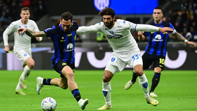 Bungkam Empoli, Inter Milan Kokoh di Puncak Klasemen