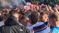 Mendengar Pembahasan Fans Inggris di Kereta Usai Kalahkan Swiss di Euro 2024: Terpenting Enggak Pulang Duluan