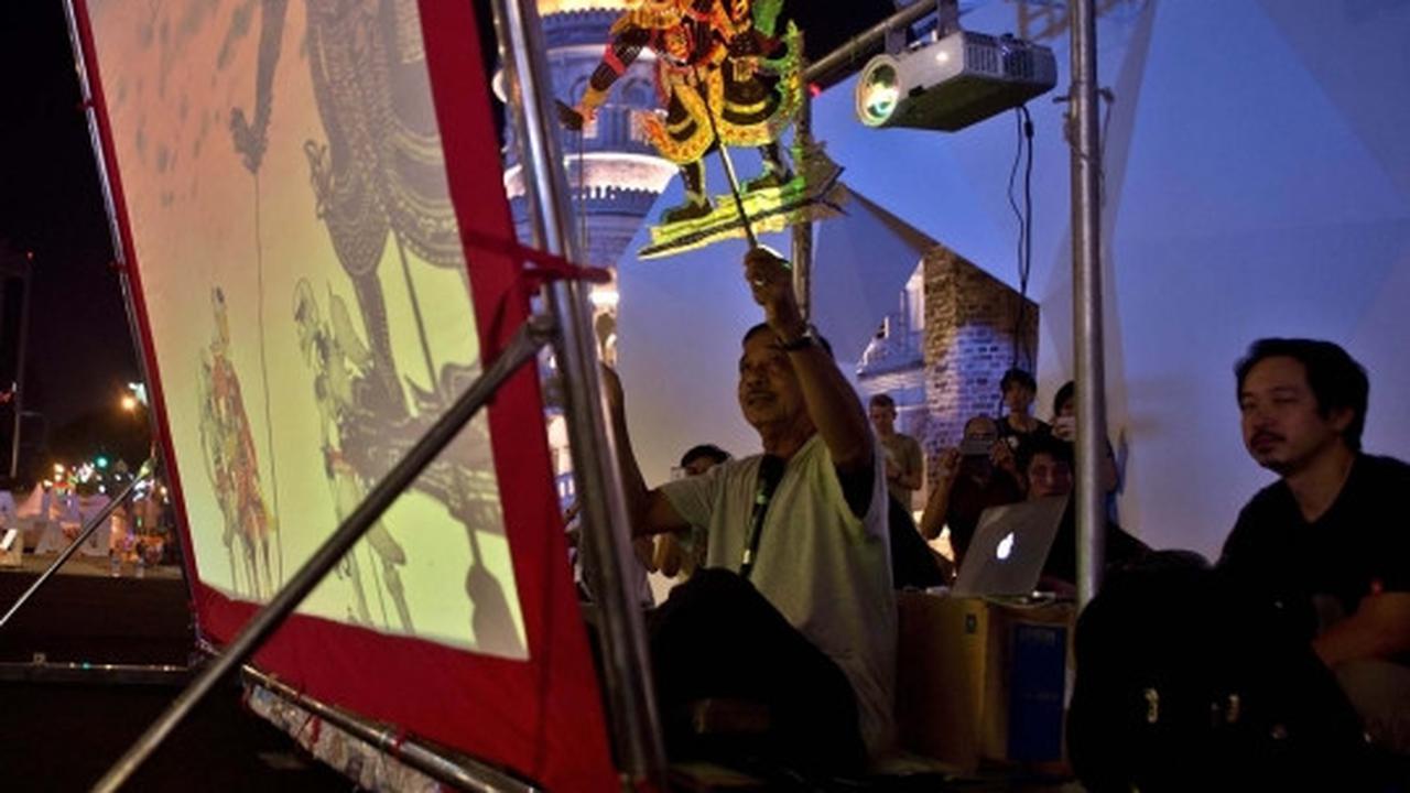 Intip dalang Malaysia gelar pertunjukan wayang Star Wars