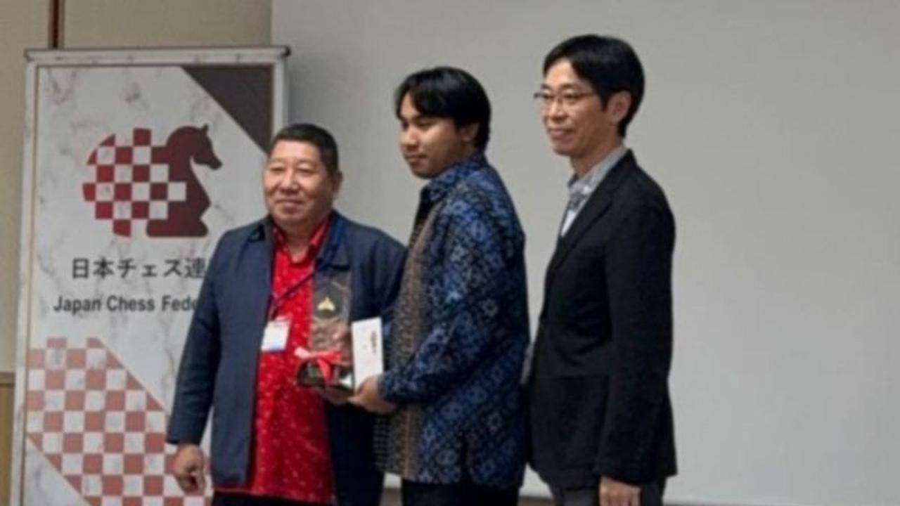 Trivia: Pertama Kali Digelar, Pecatur Indonesia Arif Abdul Hafiz Raih Juara Japan Chess Championship 2025!