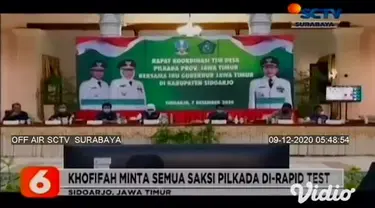 Tempat Pemungutan Suara (TPS) tangguh ini berada di RW 08, Rungkut Mapan Barat, Kecamatan Gunung Anyar, Surabaya. TPS ini dibangun dengan penerapan protokol kesehatan ketat, untuk mengantisipasi penyebaran Covid-19.