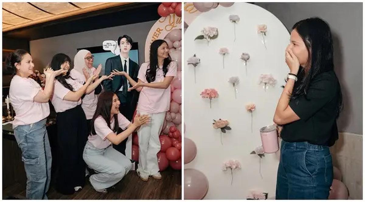 6 Potret Bridal Shower Yunita Siregar, Penuh Bahagia karena Sahabat 'Hadirkan' Jin BTS