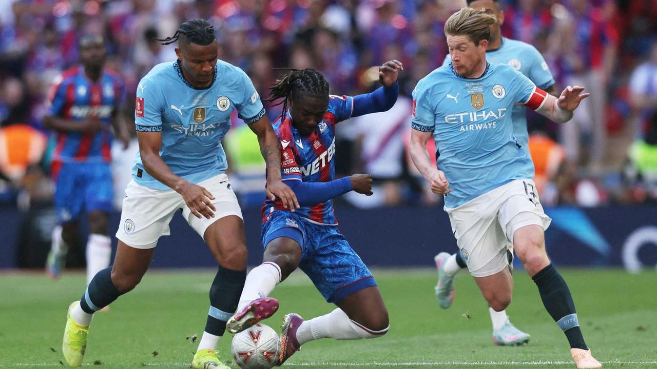 FOTO: Kalahkan Manchester City,  Pertama Kali Crystal Palace Juara FA Cup