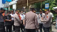 Polres Cirebon Kota bersama jajaran Forkopimda melakukan cek jalur persiapan operasi Nataru 2022. (Istimewa)