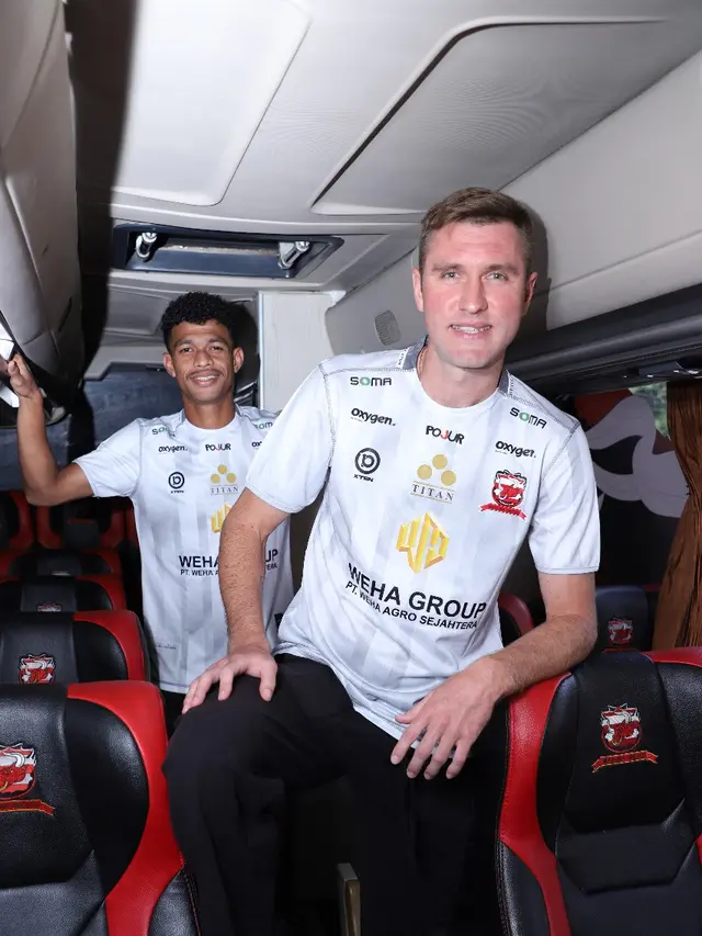 Jersey tandang Madura United musim 2025/2026. (Doc Madura United)