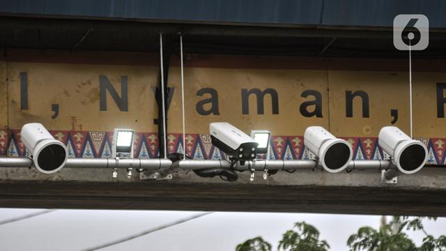 Uji Coba Tilang Elektronik di Depok