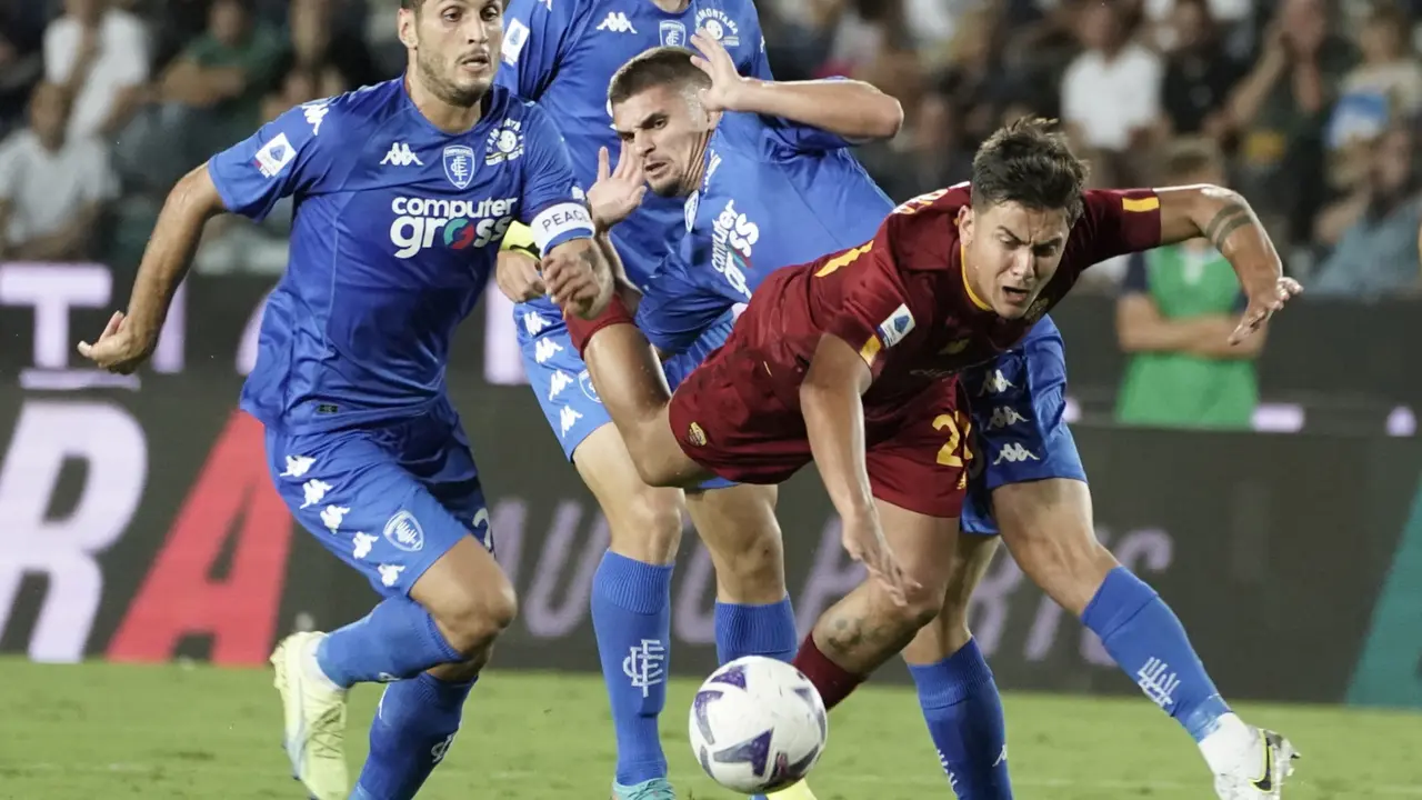 Empoli vs AS Roma di Liga Italia