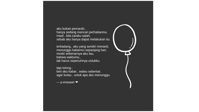 Foto kata-kata cinta (sumber: instagram/@p.erasaan)