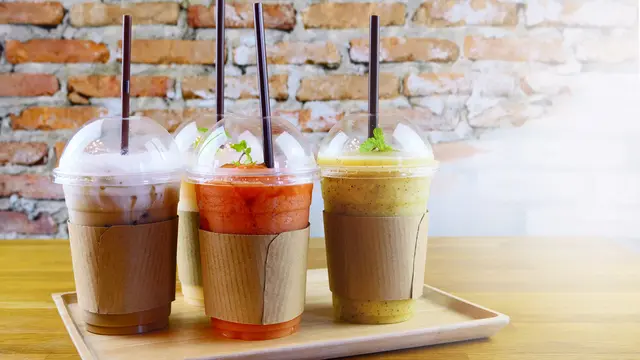 ilustrasi waralaba minuman