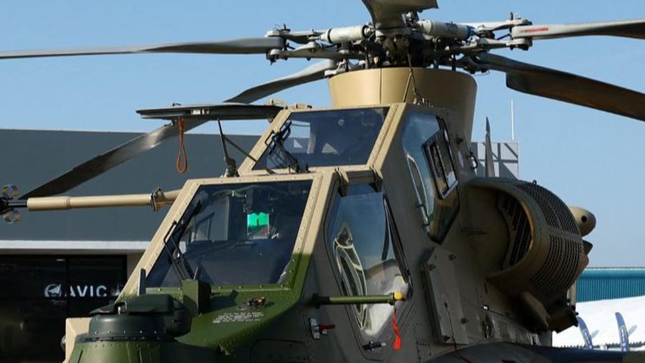 FOTO: Tampang Helikopter Serang Z-10 Buatan China di Singapore Airshow, Sangar tapi Sepi Peminat