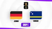 Prediksi Jerman vs Curacao - Piala Dunia 2026 Grup E.